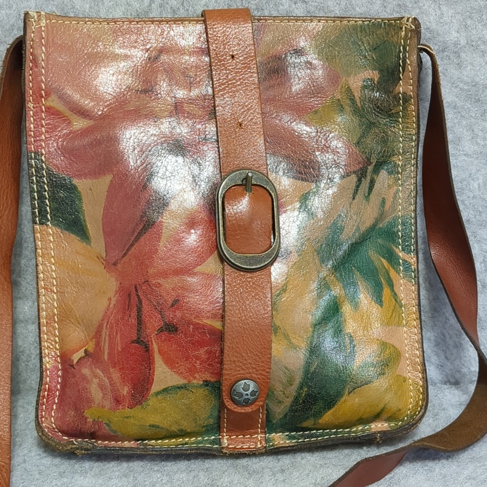 Patricia Nash Multicolor Floral Crossbody Bag - Picture 2 of 13